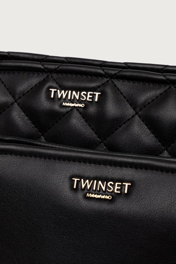 Twinset komplet kozmetičnih torbic iz umetnega usnja 262TH7042