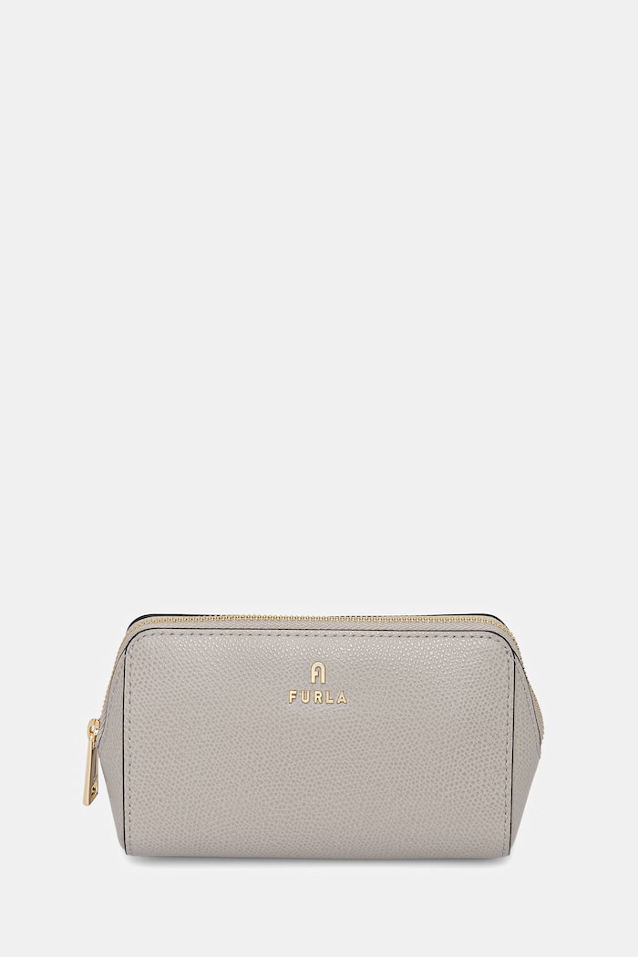 Furla kosmetyczka damska skórzana szary WE00449.ARE000.4897S
