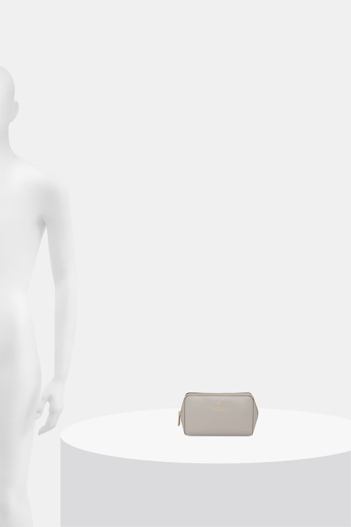 Furla kosmetyczka damska skórzana szary WE00449.ARE000.4897S