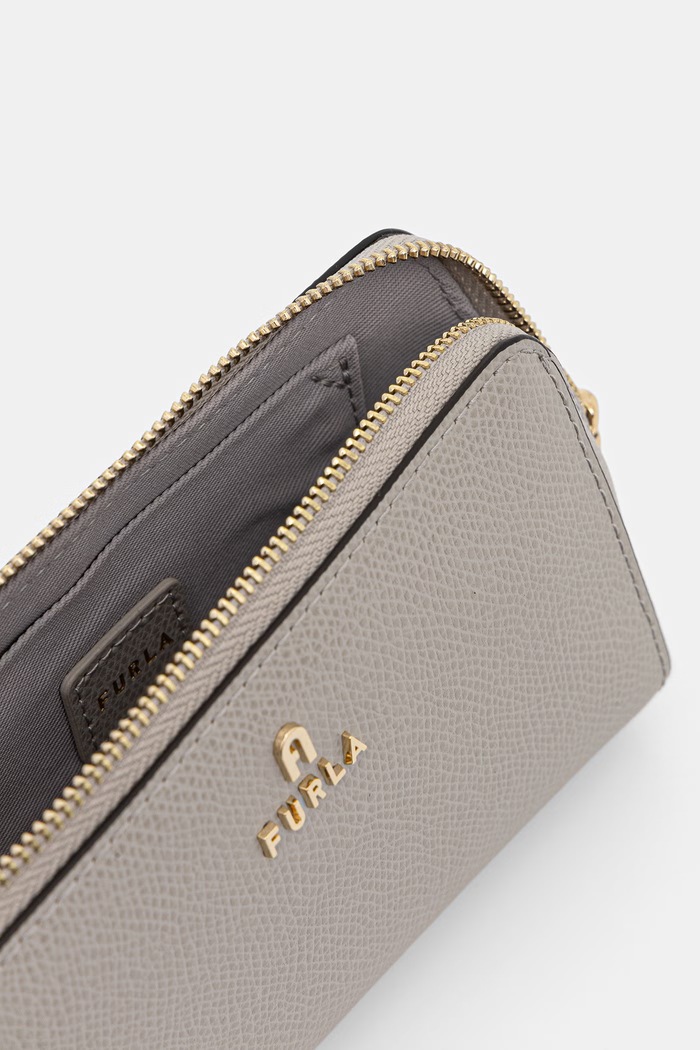 Akcesoria Furla kosmetyczka damska skórzana WE00449.ARE000.4897S szary