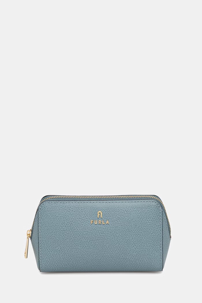 Furla kosmetyczka damska skórzana turkusowy WE00449.ARE000.4896S