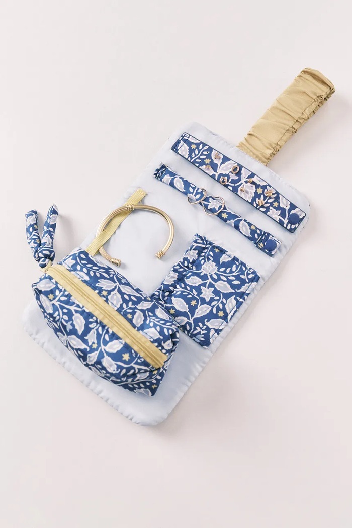 women'secret etui na biżuterię damskie niebieski 4844695