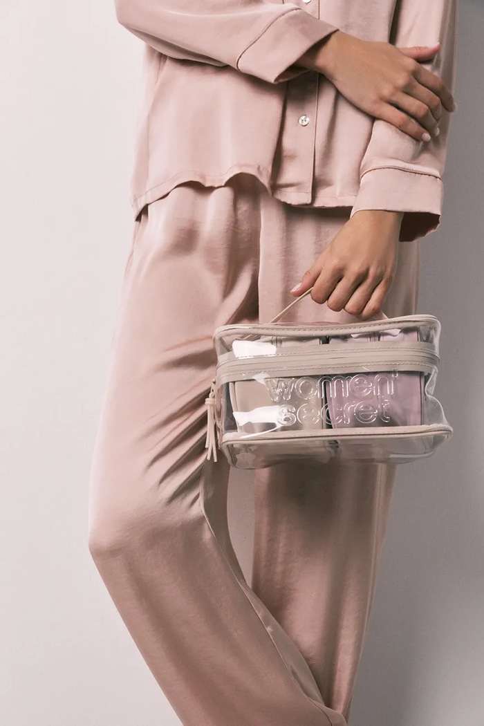 women'secret zestaw kosmetyczek damskich 4844711 beżowy