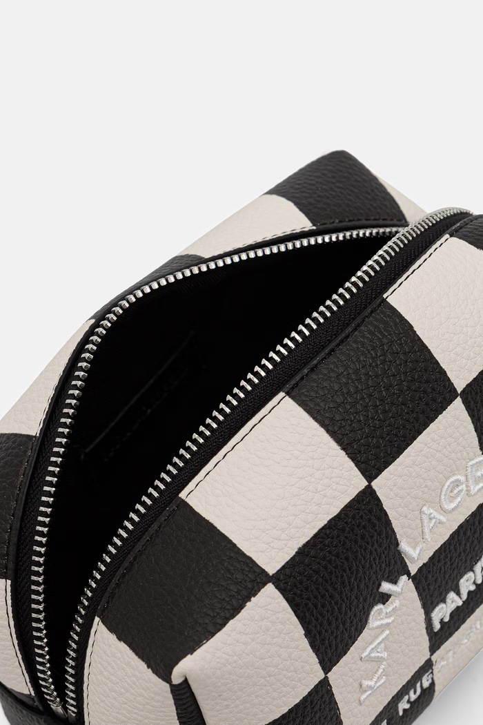 Karl Lagerfeld trusă cosmetică pentru femei cu imitație de piele K/RSG negru B3W32084