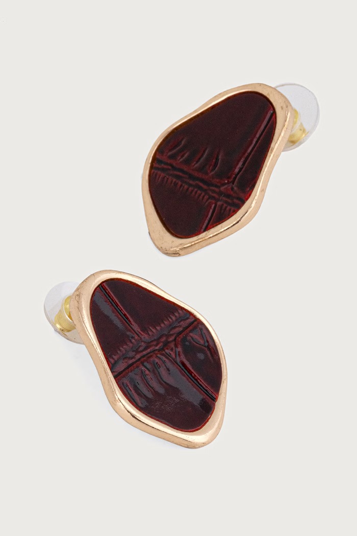 Aldo Náušnice dámske ABBYS ABBYS.601 burgundské AW26