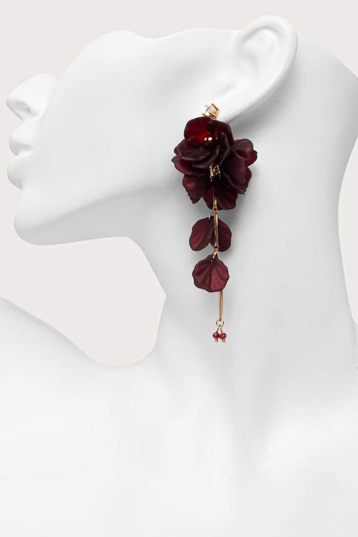 Dodaci Aldo Naušnice za žene CHICFLORAL CHICFLORAL.601 bordo