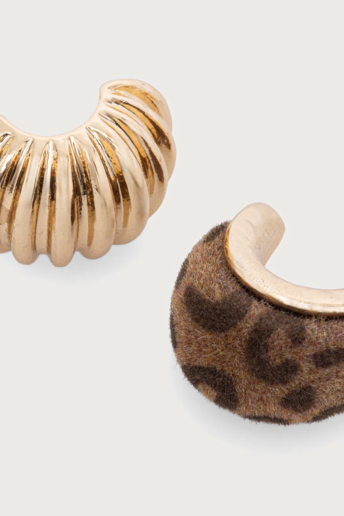 Aldo Náušnice dámské CHEETA 2-pack CHEETA.230 zlatá AW26