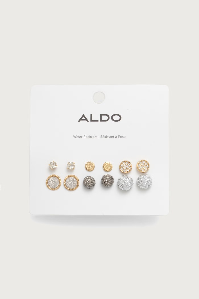 Aldo Обици дамски GLIMMERS 3 броя многоцветен GLIMMERS.040