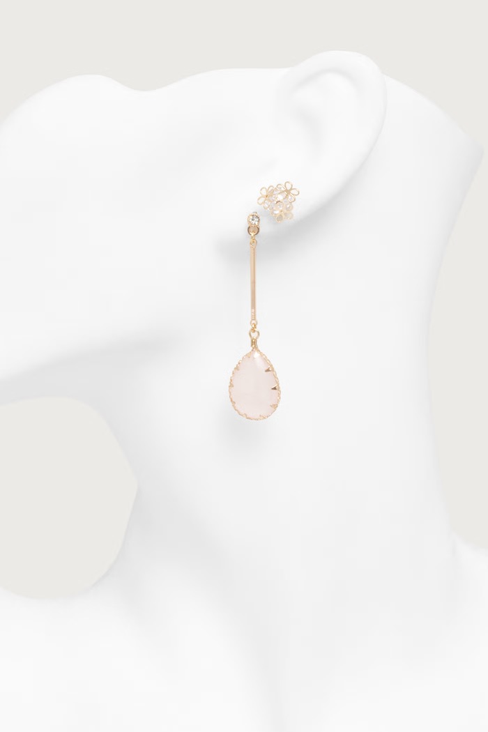 Dodaci Aldo naušnice za žene metalne CARESPINK 2-pack CARESPINK.680 zlatna