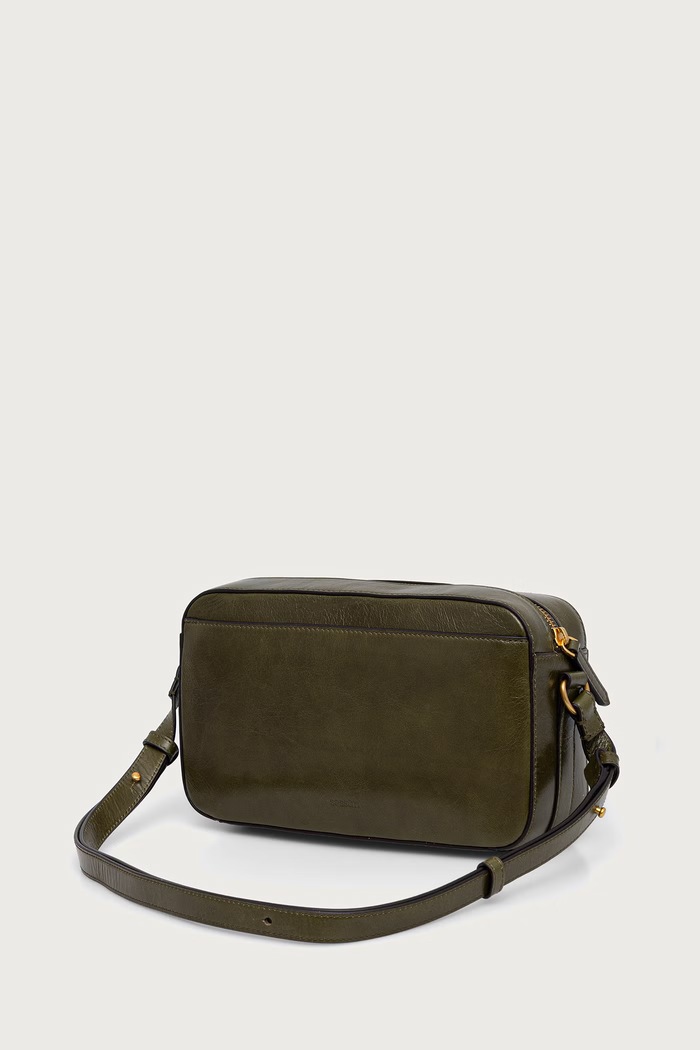 Akcesoria Sessun Torebka crossbody damska skórzana DIVICAM 26102002 zielony
