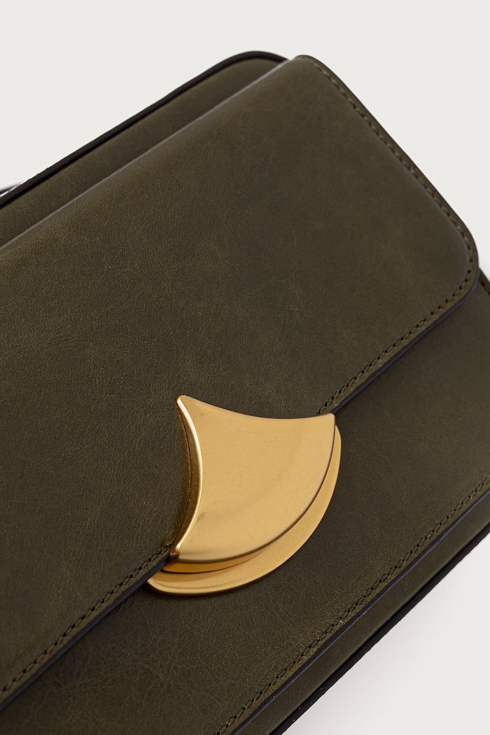 Torebka crossbody damska skórzana DIVICAM Sessun 26102002 zielony