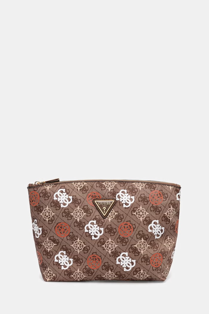Guess trusă cosmetică pentru femei, cu imitație de piele ELIETTE bej TWNP93.15965