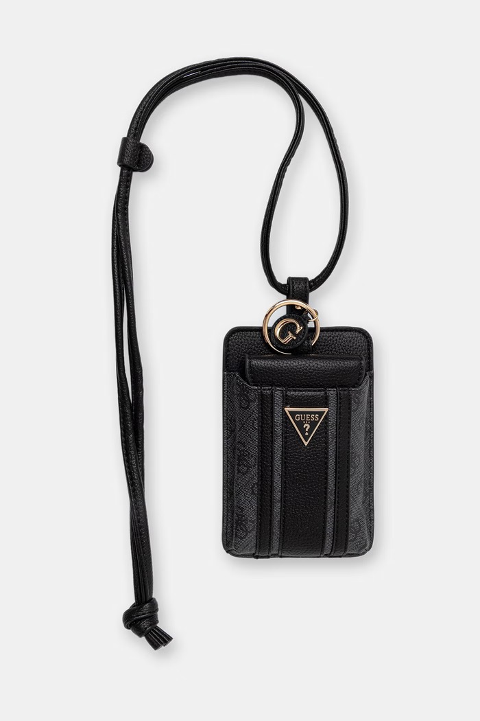 Guess husă pentru telefon pentru femei, cu imitație de piele NOELLE gri PW7574.P6326