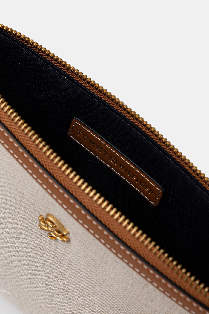 Tommy Hilfiger kopertówka damska bawełniana AW0AW18707 beżowy