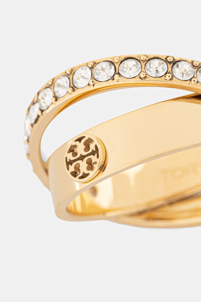 Akcesoria Tory Burch kolczyki damskie pozłacane Icon 184429 złoty
