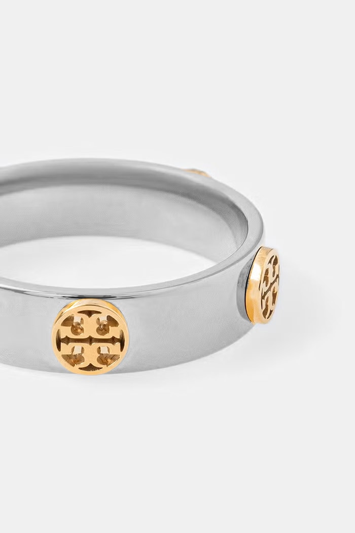 Tory Burch pierścionek damski ze stali nierdzewnej Icon 181932 srebrny AW26