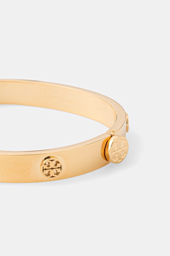 Tory Burch bransoletka damska ze stali nierdzewnej Icon 181930 złoty AW26