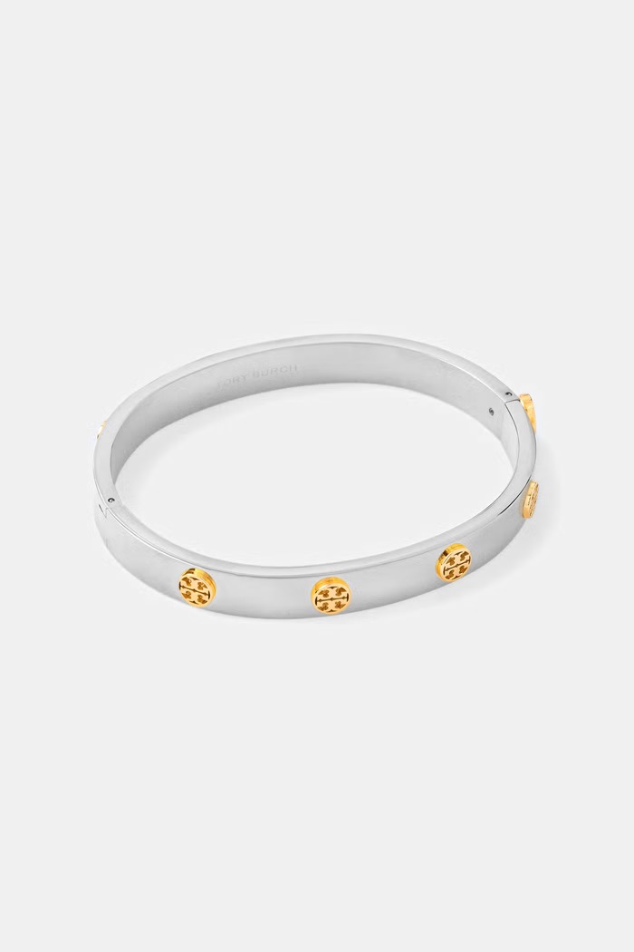 Tory Burch bransoletka damska ze stali nierdzewnej Icon srebrny 181930