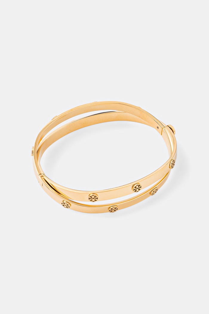 Tory Burch bransoletka damska ze stali nierdzewnej Icon złoty 177414