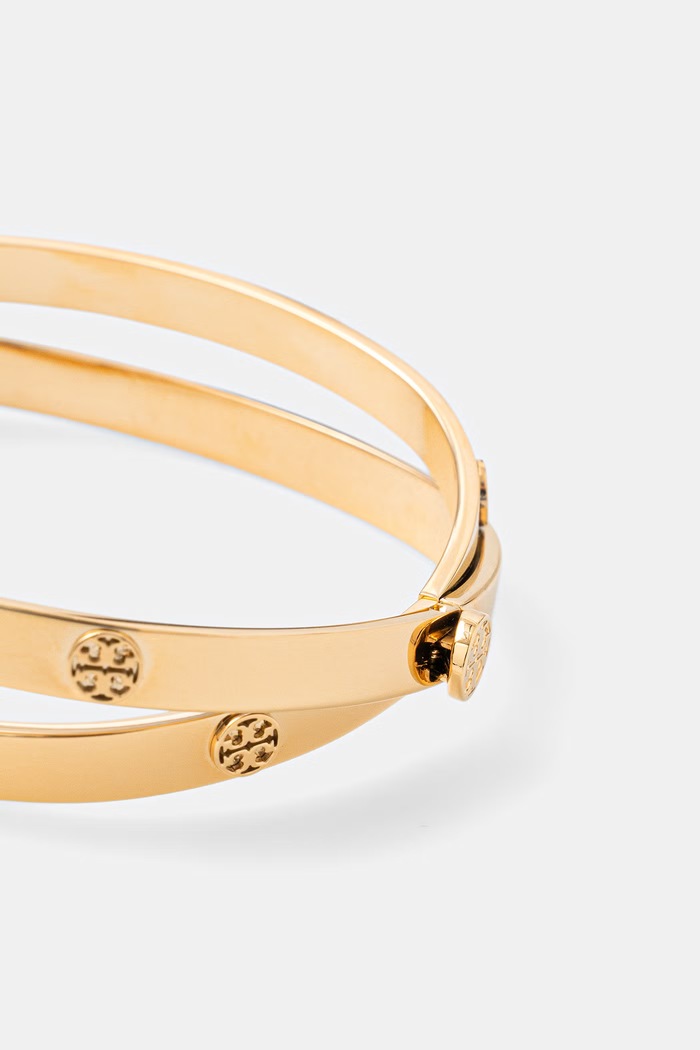 Tory Burch bransoletka damska ze stali nierdzewnej Icon 177414 złoty AW26