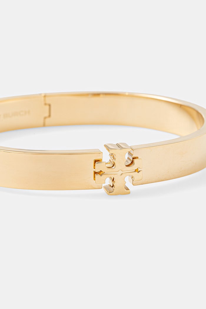 Tory Burch bransoletka damska ze stali nierdzewnej Icon 176760. złoty AW26