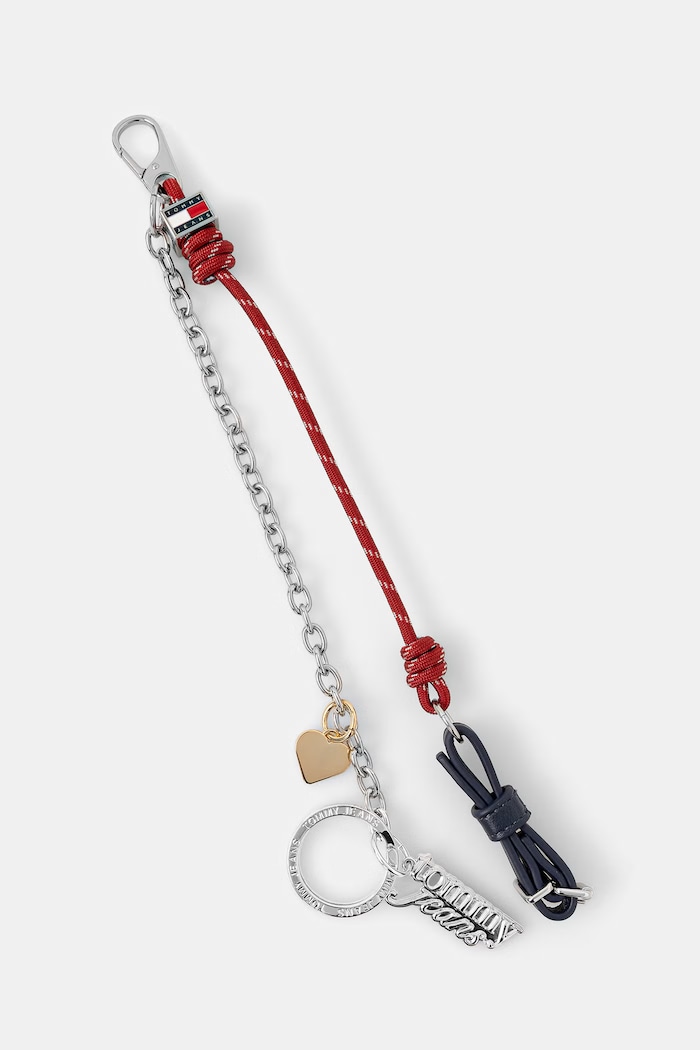 Tommy Jeans brelok damski czerwony AW0AW18877