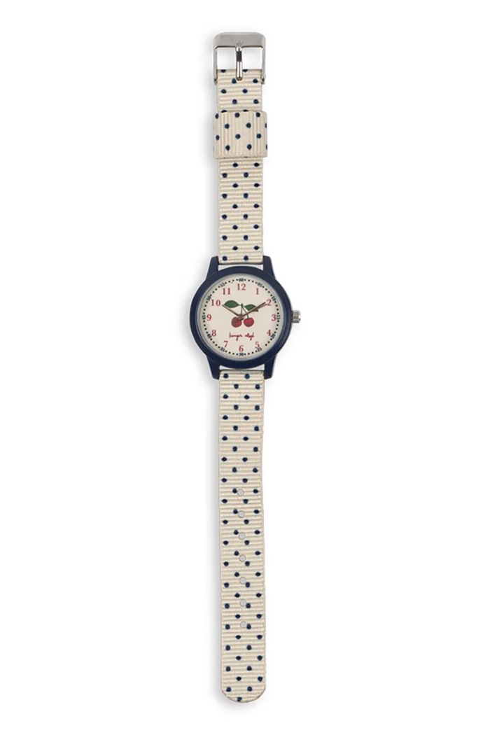 Konges Sløjd Zegarek dziecięcy KIDS WATCH beżowy KS106511.G.9BY2
