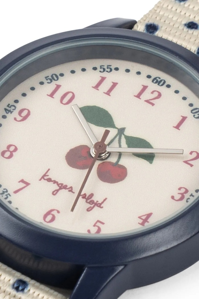 Konges Sløjd Zegarek dziecięcy KIDS WATCH KS106511.G.9BY2 beżowy AW26