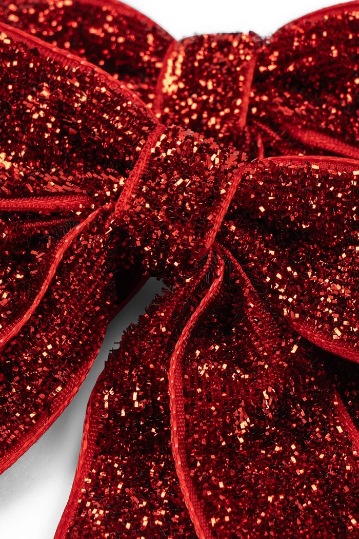 Spinki do włosów dziecięce 2 PACK VELVET DOUBLE BOW HAIR CLIPS 2-pack Konges Sløjd KS106354.9BY2 czerwony