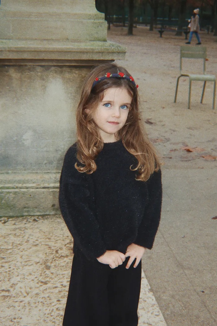 Konges Sløjd Traka za kosu za djecu ROSE ROUGE HAIRBRACE KS106222.9BY2