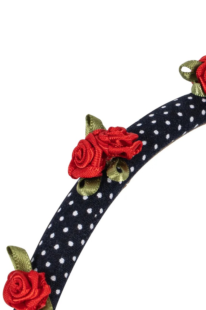 Djevojčice Konges Sløjd Traka za kosu za djecu ROSE ROUGE HAIRBRACE KS106222.9BY2 mornarsko plava