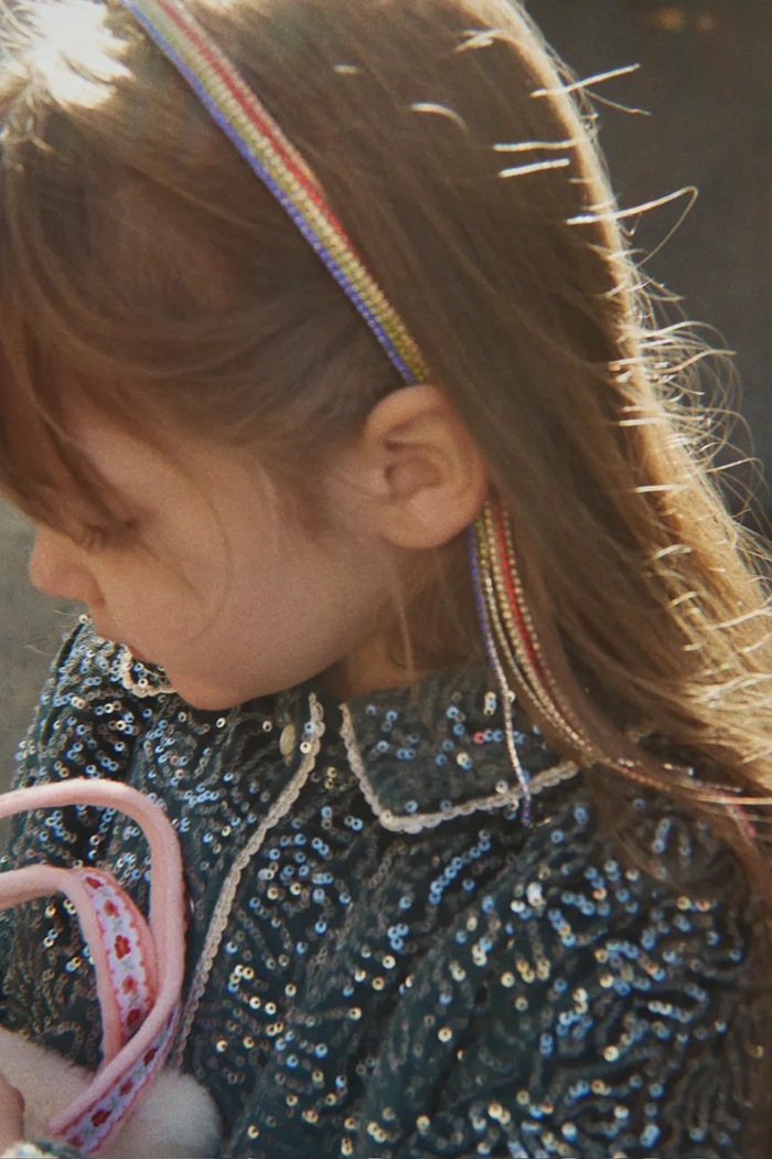 Konges Sløjd Traka za kosu za djecu SPARKLY RAINBOW HAIRBRACE KS106245.9BY2