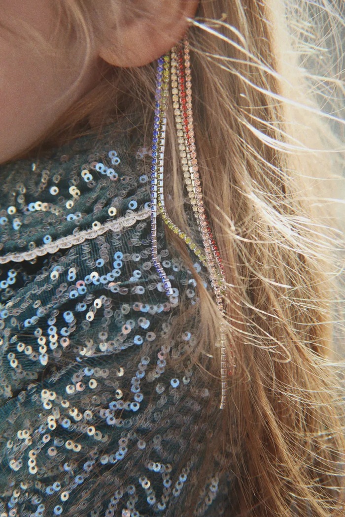 Konges Sløjd Traka za kosu za djecu SPARKLY RAINBOW HAIRBRACE KS106245.9BY2