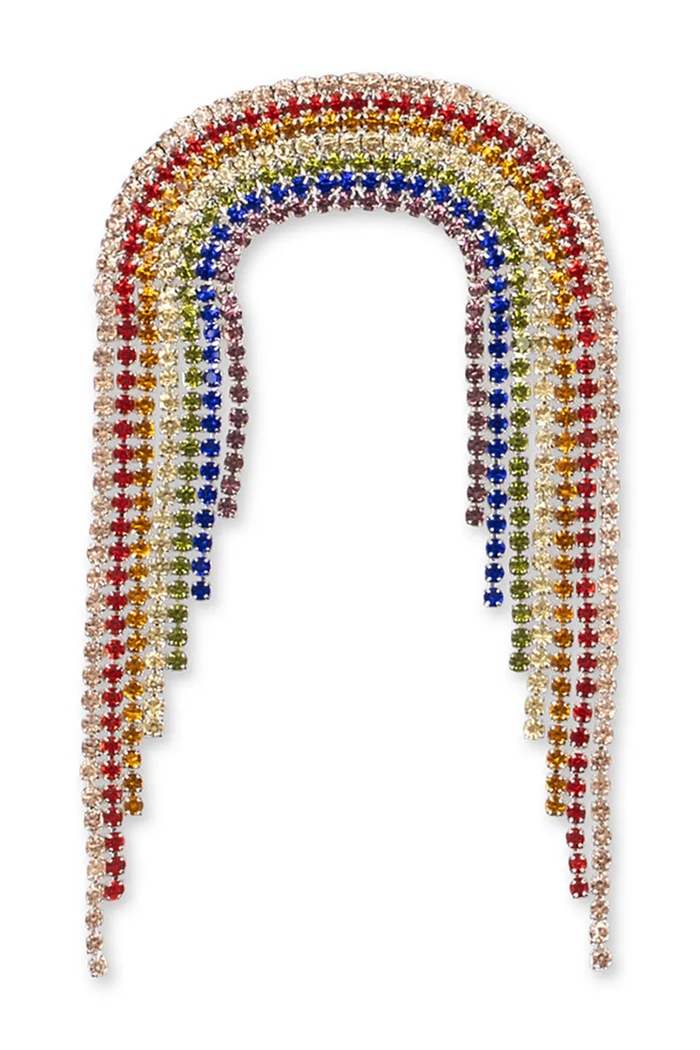 Djevojčice Konges Sløjd Ukosnica za kosu za djecu metalna SPARKLY RAINBOW HAIR CLIP KS106244.9BY2 šarena