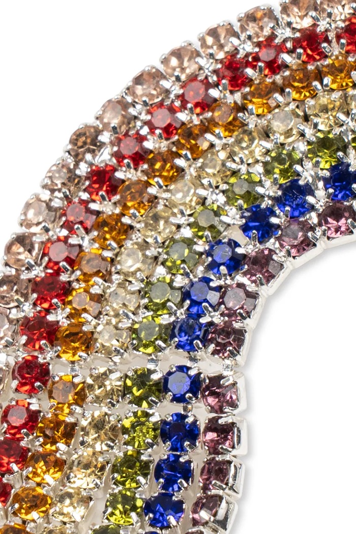 Ukosnica za kosu za djecu metalna SPARKLY RAINBOW HAIR CLIP Konges Sløjd šarena KS106244.9BY2