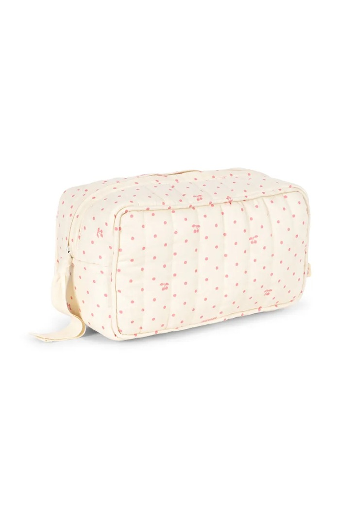Konges Sløjd Νεσεσέρ παιδικό βαμβακερό SMALL TOILETRY BAG KS106232.9BY2 μπεζ AW26