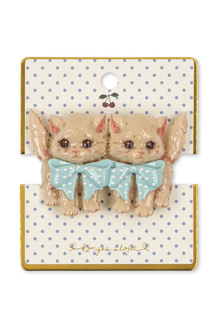 Konges Sløjd Ukosnica za kosu za djecu KITTY BIG HAIR CLIP KS106076.9BY2 bež AW26