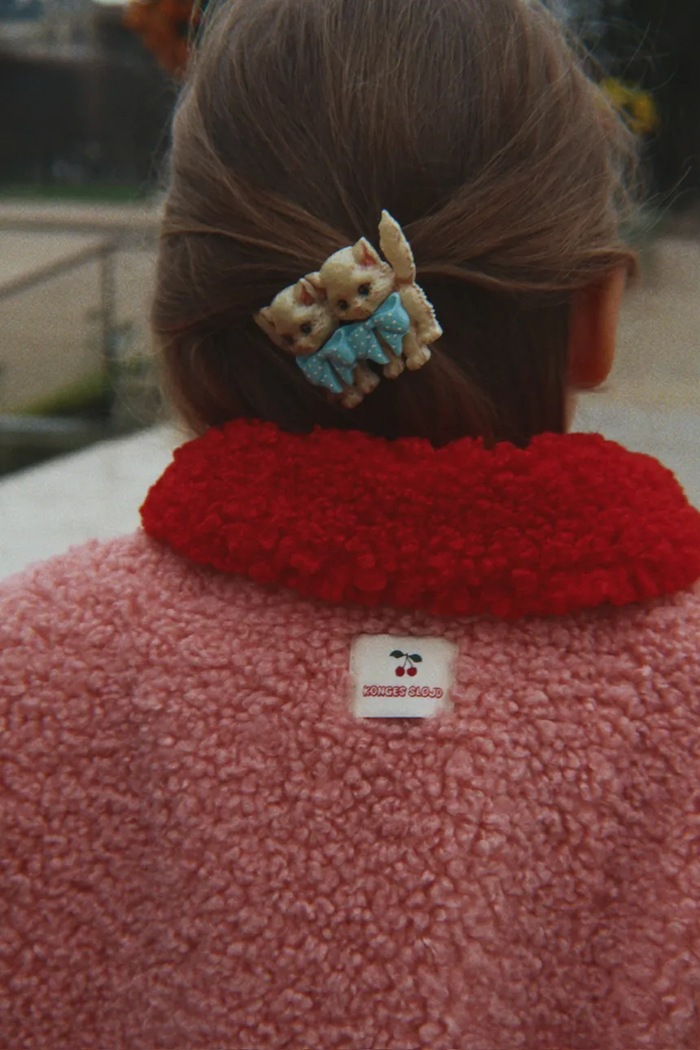 Konges Sløjd Ukosnica za kosu za djecu KITTY BIG HAIR CLIP KS106076.9BY2