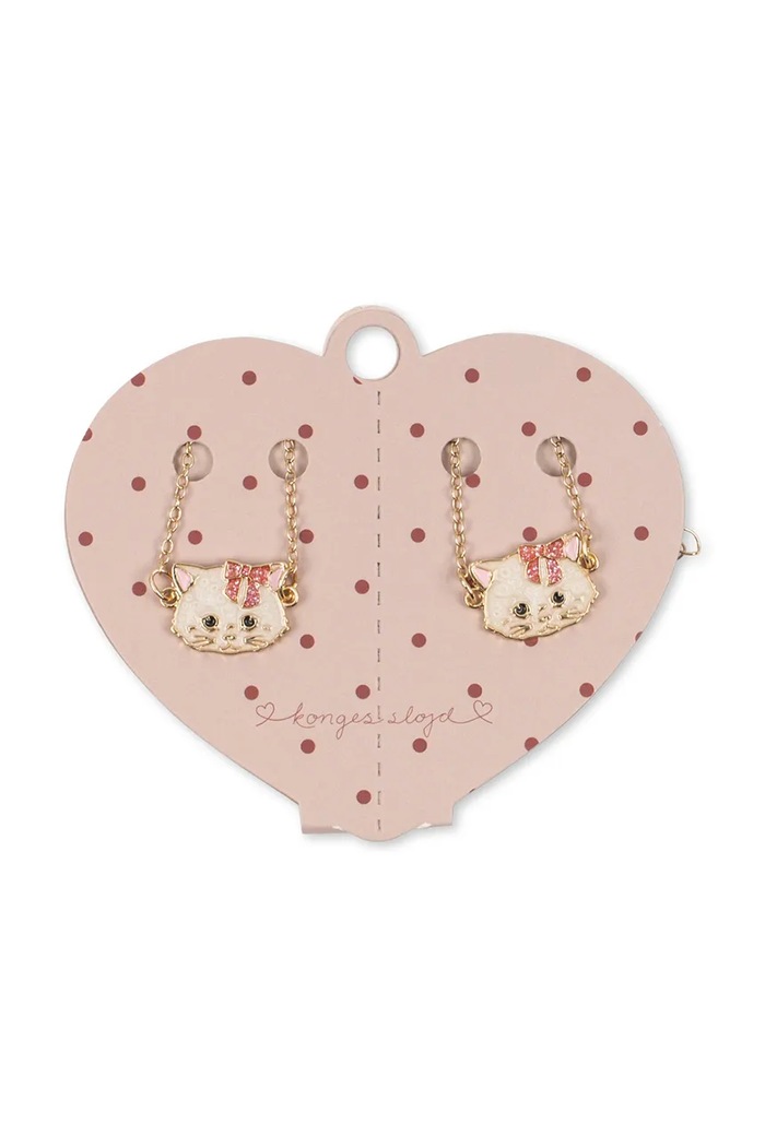 Konges Sløjd Komplet narukvica za djecu KITTY BESTIE BRACELETS 2 PCS 2-pack KS106074.9BY2 bež AW26