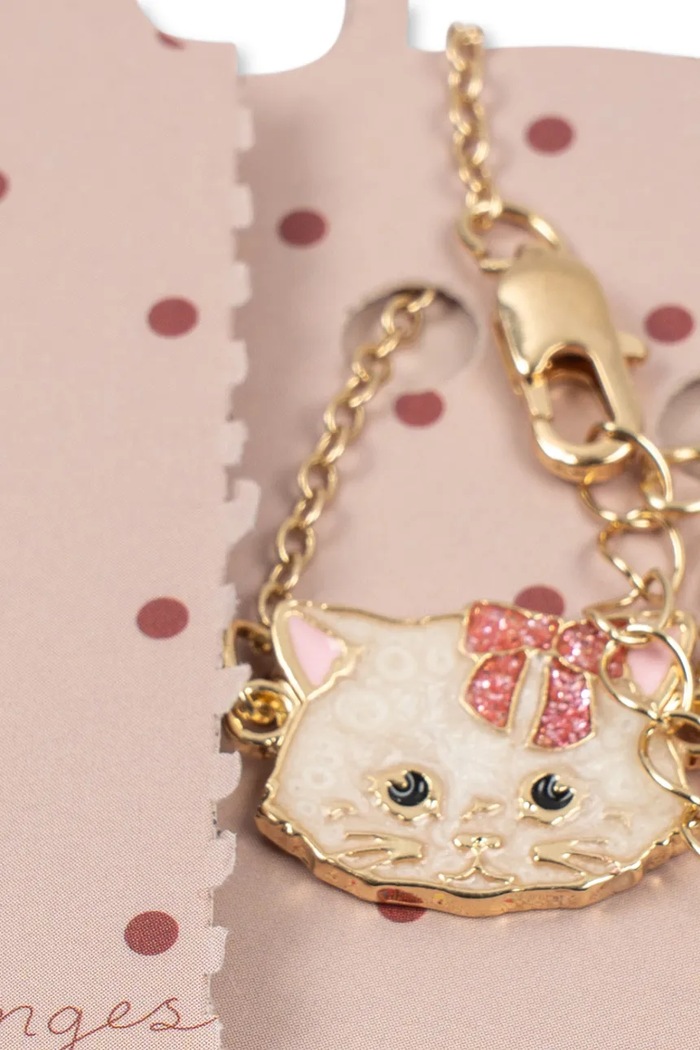 Djevojčice Konges Sløjd Komplet narukvica za djecu KITTY BESTIE BRACELETS 2 PCS 2-pack KS106074.9BY2 bež
