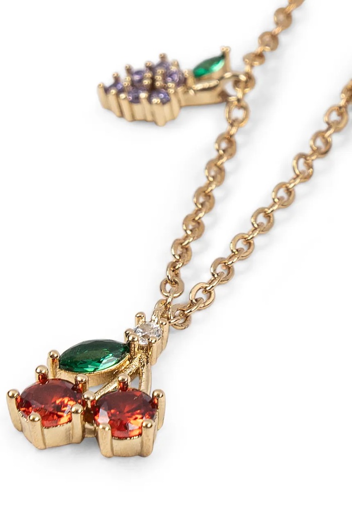 Djevojčice Konges Sløjd Komplet nakita za djecu metalni FRUITY JEWELRY SET KS106030.9BY2 šarena
