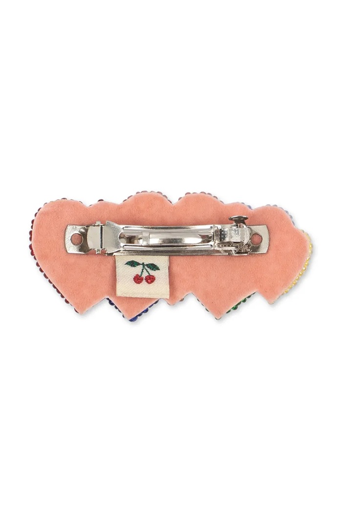 Τσιμπιδάκι μαλλιών παιδικό COEUR BEADED HAIR CLIP Konges Sløjd KS105952.9BY2 πολύχρωμο