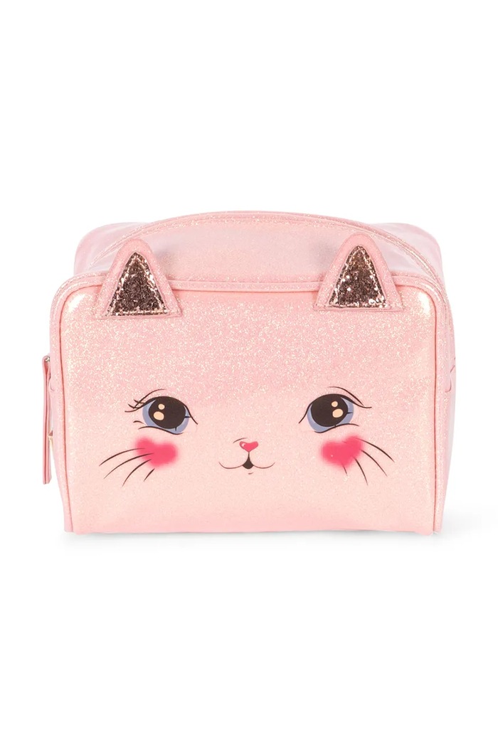 Konges Sløjd Νεσεσέρ παιδικό CAT POUCH ροζ KS105935.9BY2