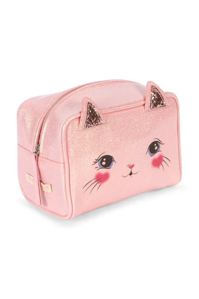 Konges Sløjd Νεσεσέρ παιδικό CAT POUCH KS105935.9BY2 ροζ AW26