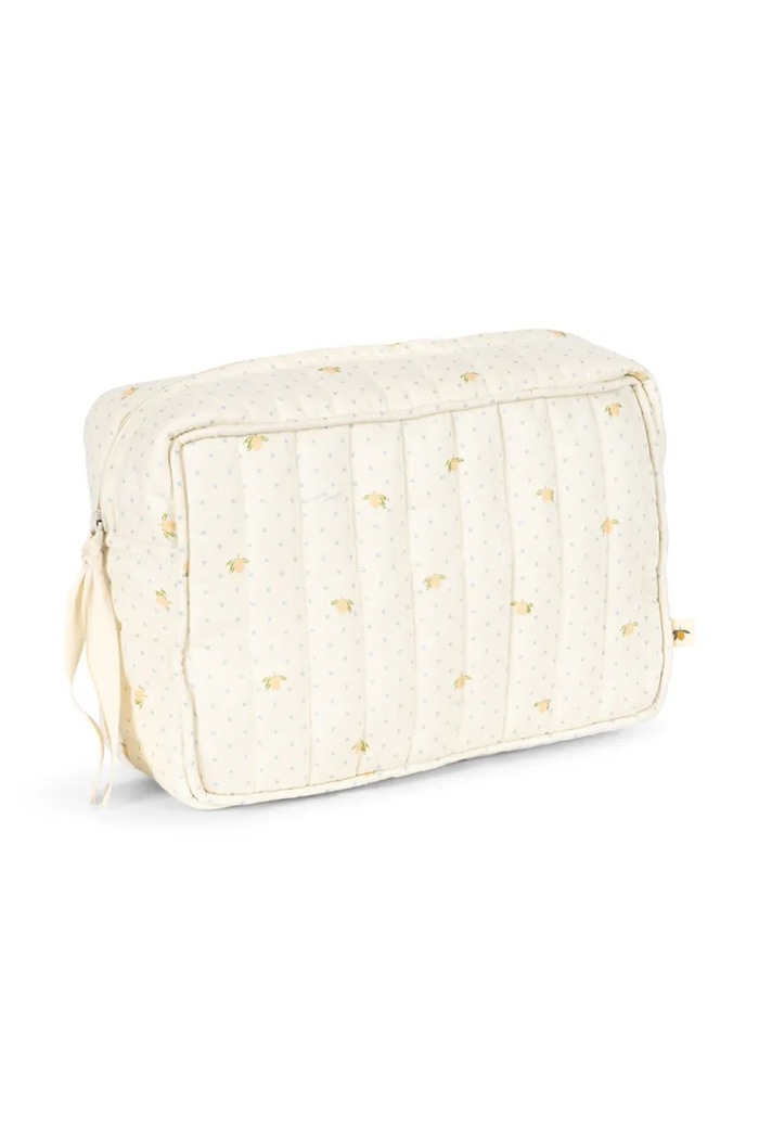 Konges Sløjd Νεσεσέρ παιδικό βαμβακερό BIG TOILETRY BAG KS105918.9BY2 μπεζ AW26