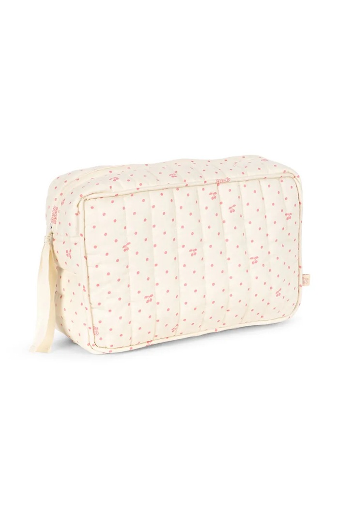 Konges Sløjd Νεσεσέρ παιδικό βαμβακερό BIG TOILETRY BAG KS105918.9BY2 μπεζ AW26