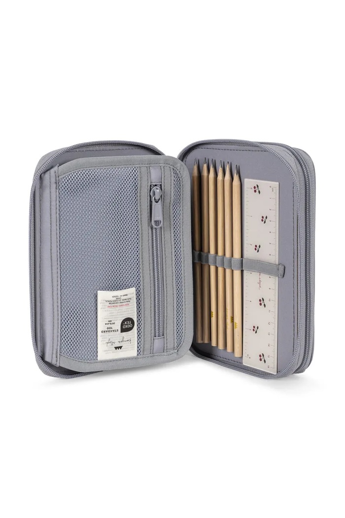 Konges Sløjd piórnik dziecięcy CLOVER PENCIL CASE niebieski KS105702.9BY2