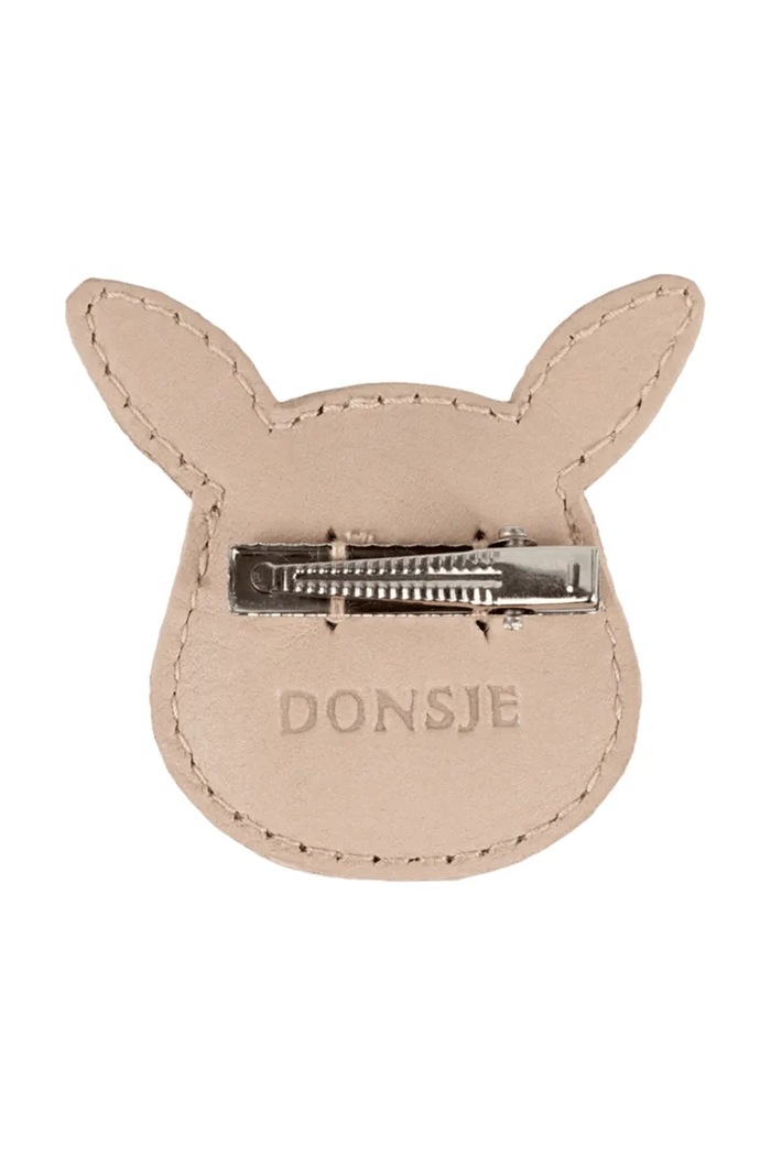 Donsje ac de păr pentru copii din piele Blinc Clip Pink Bunny 6029005 roz AW26