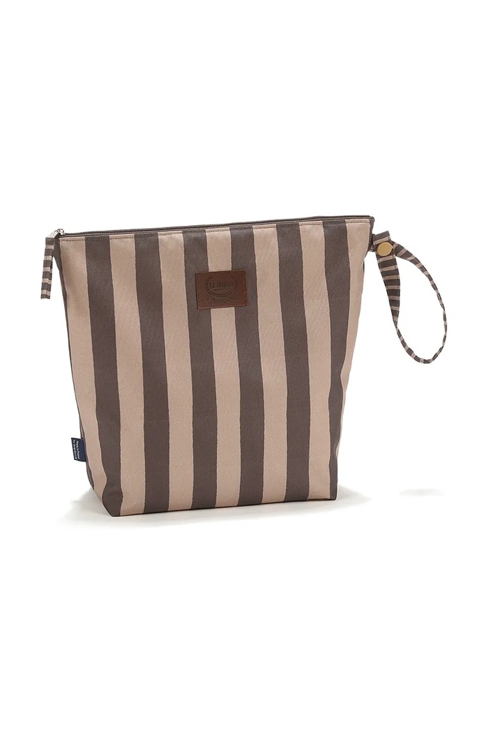 La Millou Kosmetyczka STRIPES BROWN brązowy 153996