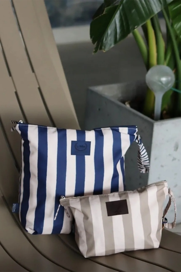 La Millou Kosmetyczka dziecięca STRIPES BEIGE 153998 beżowy AW26